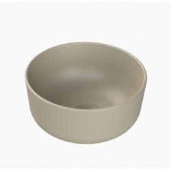 Επικαθήμενος Νιπτήρας Πορσελάνης Cerastyle Aqua Φ33 cm  077608-97 Cappuccino (Μπεζ) Ματ